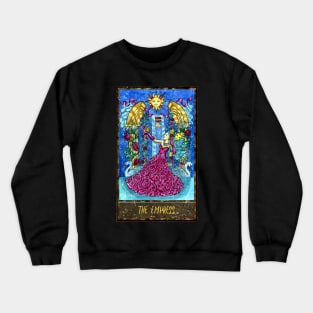 The Empress. Magic Gate Tarot Card Design. Crewneck Sweatshirt